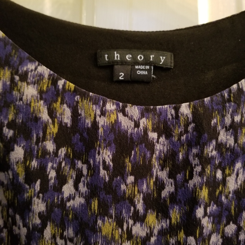 THEORY SILK DRESS - Picture 2 of 5